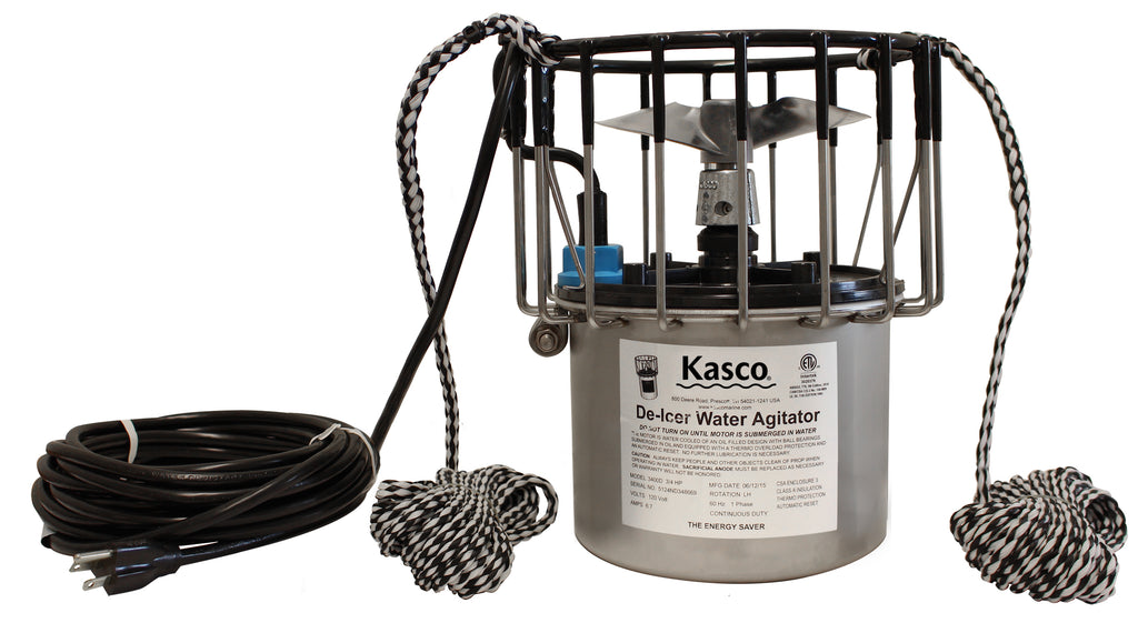 Kasco Marine | New - Scratch & Dent | 1/2 Horsepower De-icer | 25ft Power Cord | 120 Volt | #0258