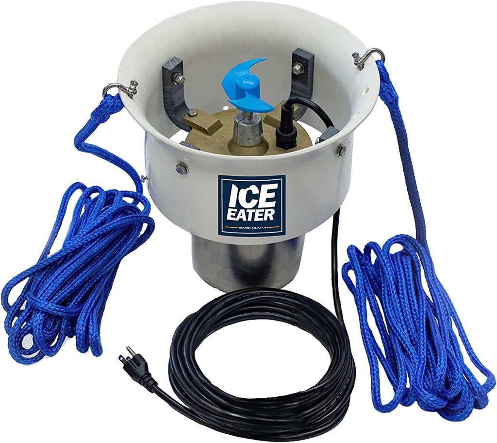 Bearon Aquatics: 115V | Ice Eater | 1/4HP, 1/2HP, 3/4hp, & 1 HP | Dock Bubbler Deicer | Pond Deicer - Dock Deicers